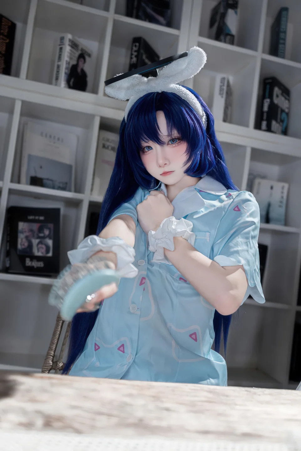 喜欢爱理吗 - No.011 优香睡衣 [35P-125MB] tg@simisebaisi 【丝足阁】009.webp